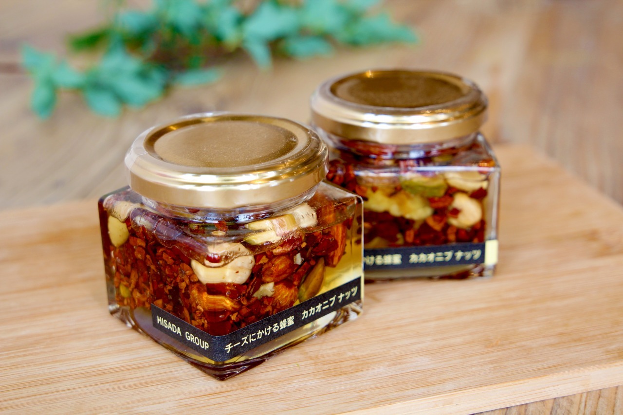【カカオニブ増量！で復活】チーズにかける蜂蜜 カカオニブナッツ（100g）