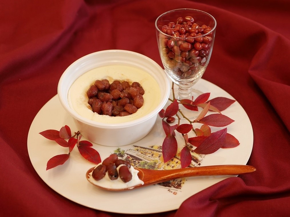 ジャパン　フレッシュクリームチーズ　大納言かのこ　150g